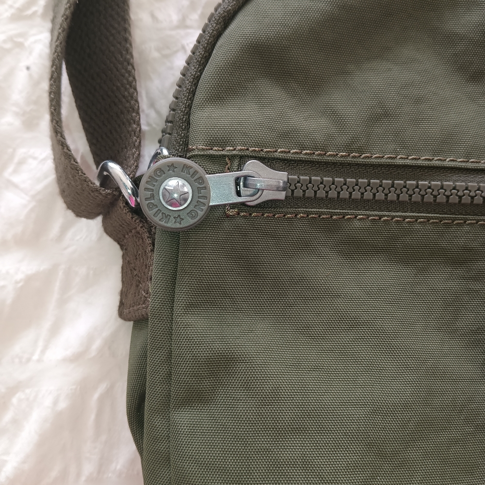 Kipling Dark Green Belt Bag - Picture 3 of 10